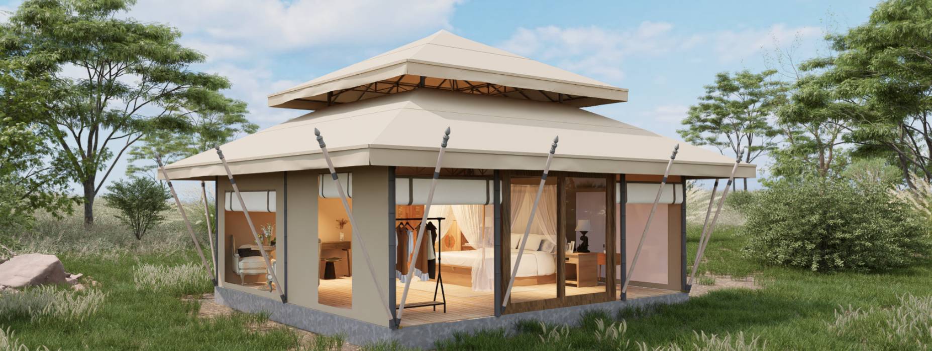 繁峙县户外野奢帐篷